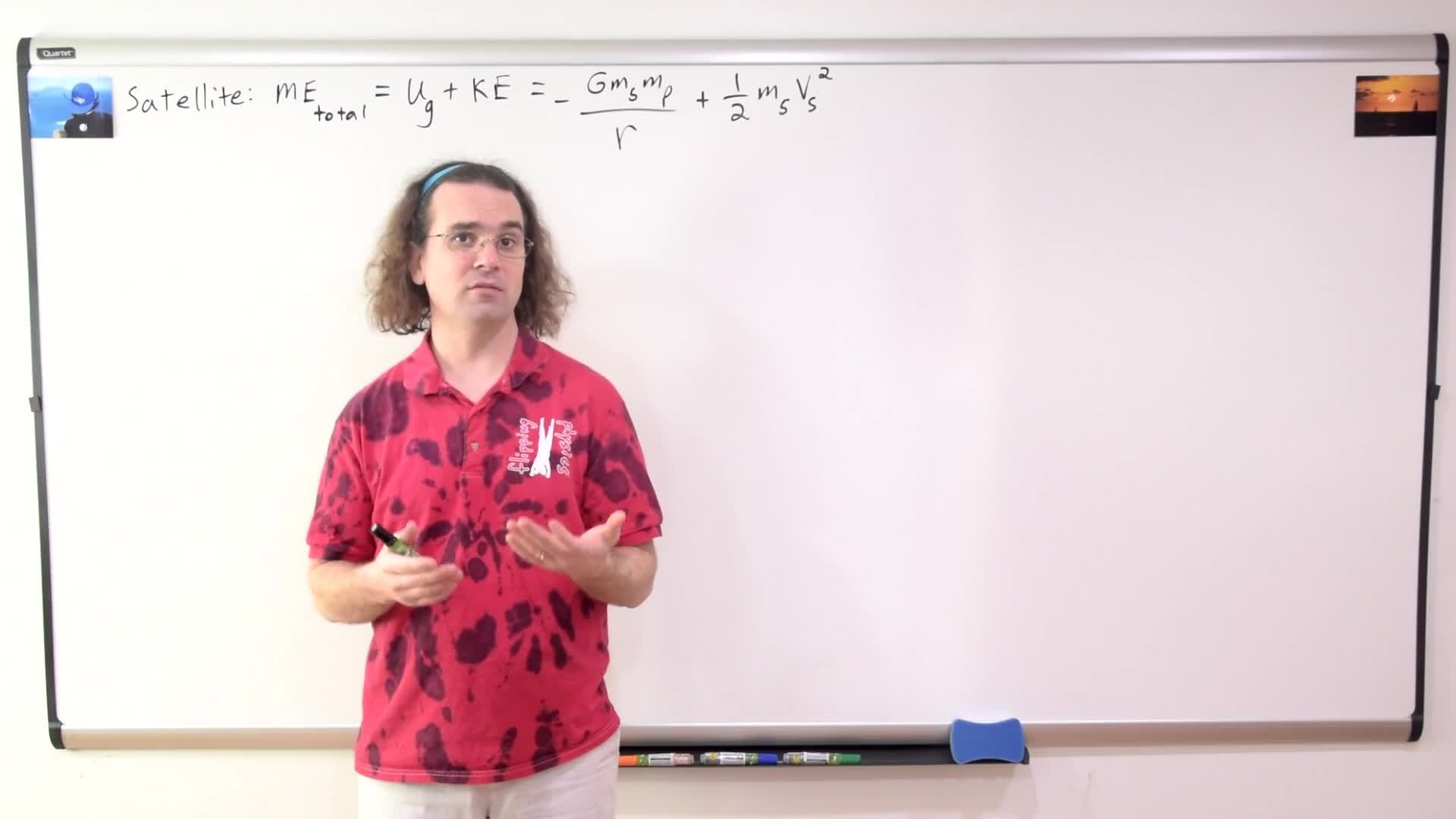 Mechanical Energy of a Satellite in Circular Orbit Science